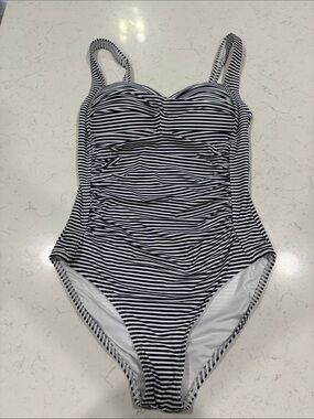 Women's Nip Tuck Striped One-Piece Swimsuit
